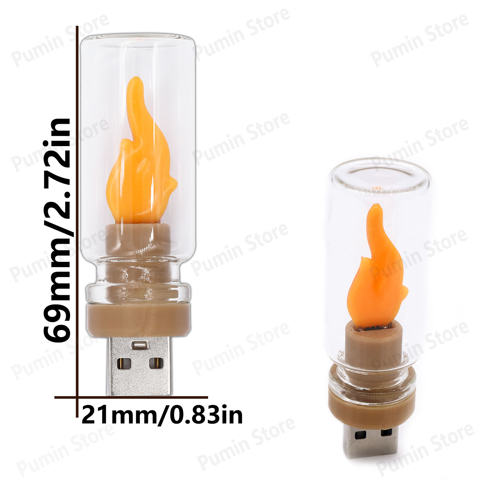 5V  LED USB interfaces Warm Ye - Candle Supplies Spotlight recension och pris