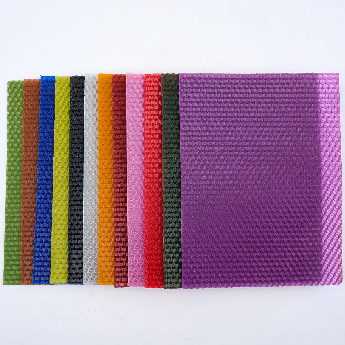 6Pcs 12Colors Colored Beeswax  - Beeswax Sheet Roll recension och pris