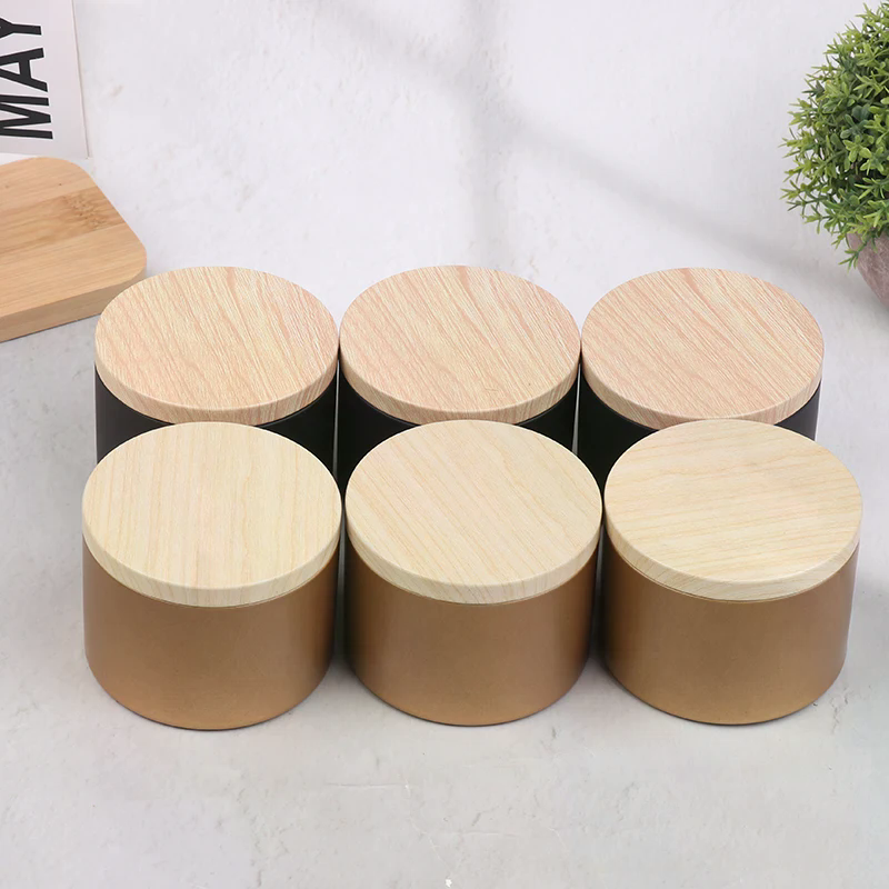 6Pcs Candle Tinplate With Lids - Candle Making Supplies Jars recension och pris