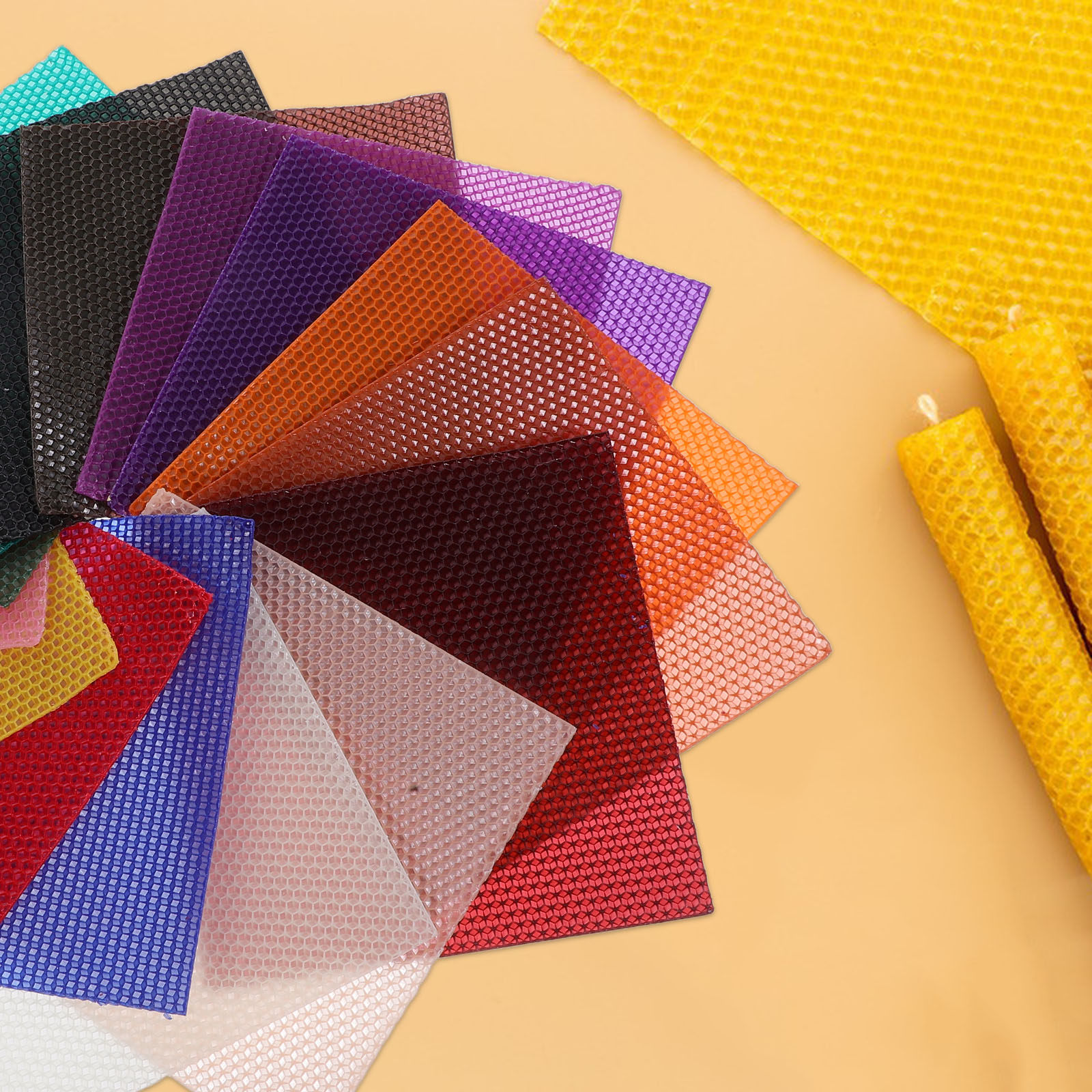 1Set Pre-Cut Beeswax Sheets fo - Beeswax Sheet Roll recension och pris