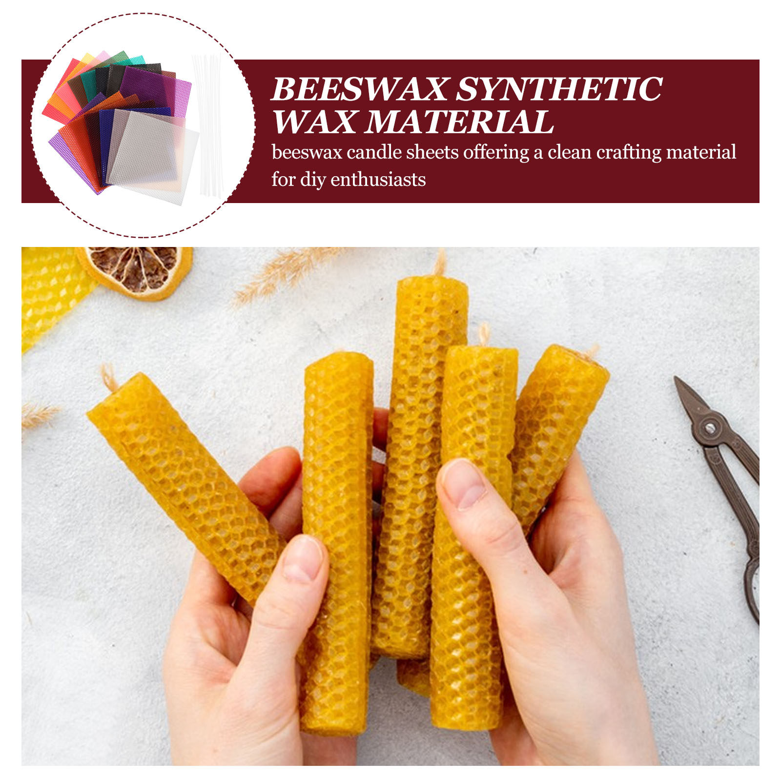 1Set Beeswax Sheets Precut Rol - Beeswax Sheet Roll recension och pris