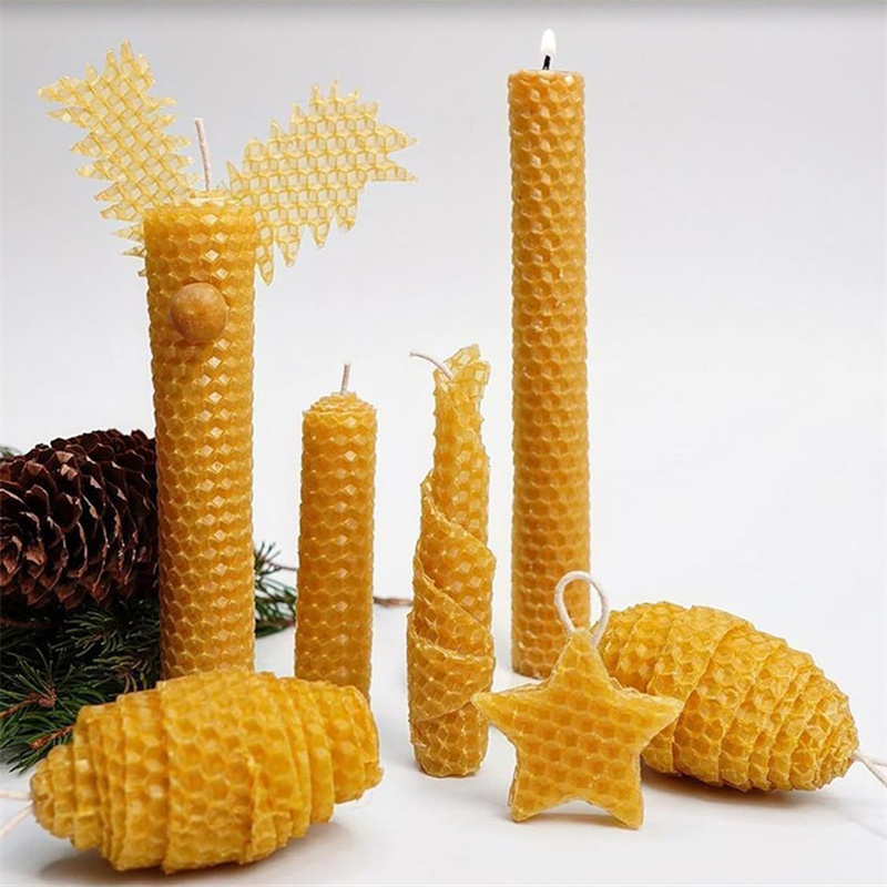 12 pcs Beeswax Thin Sheets Kit - Beeswax Sheet Roll recension och pris