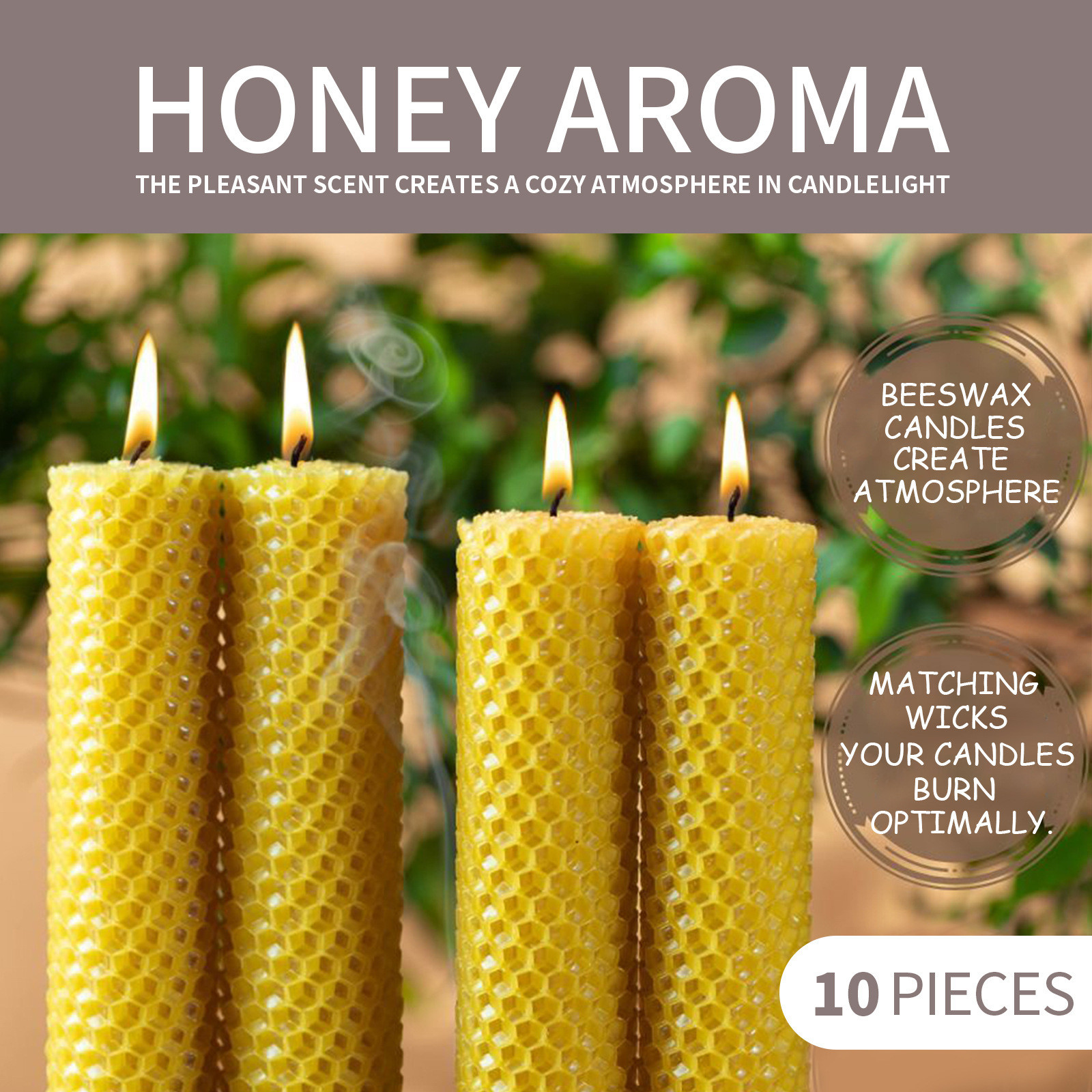 10/20/30pcs Natural Beeswax Sh - Beeswax Sheet Roll recension och pris