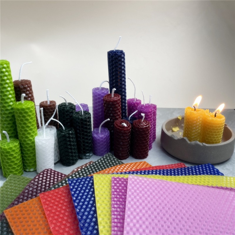 12pcs 15x20cm Macaron Color Be - Beeswax Sheet Roll recension och pris
