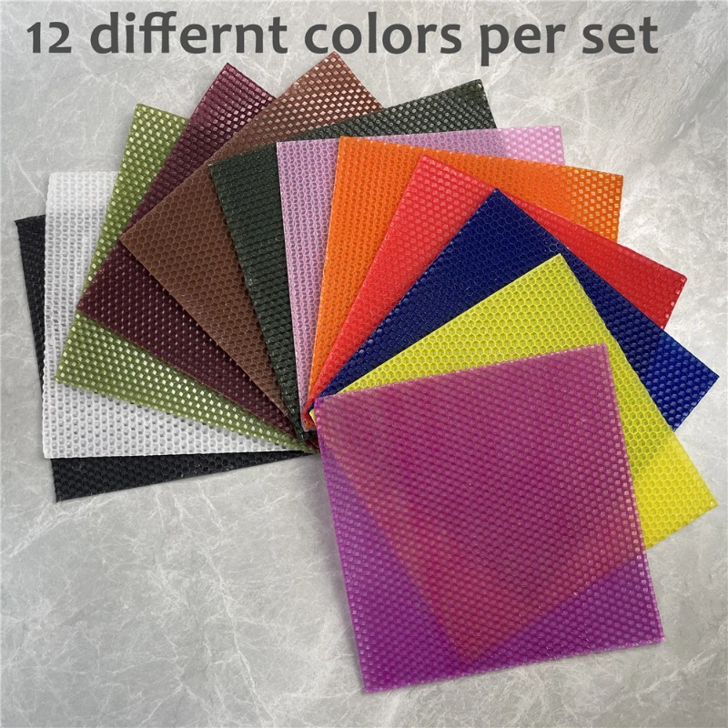 15*20/20x20CM Colored Beeswax  - Beeswax Sheet Roll recension och pris