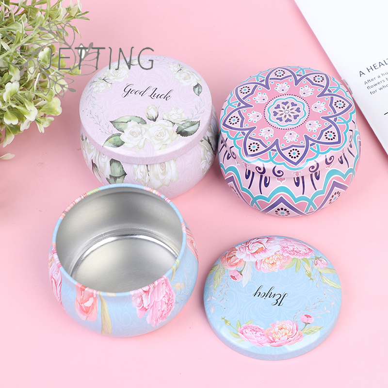 Hot Empty Tinplate Box Tins Ca - Candle Making Supplies Jars recension och pris