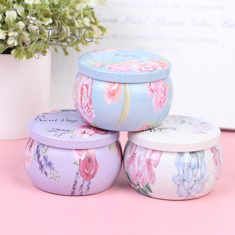 Hot Empty Tinplate Box Tins Ca - Candle Making Supplies Jars recension och pris